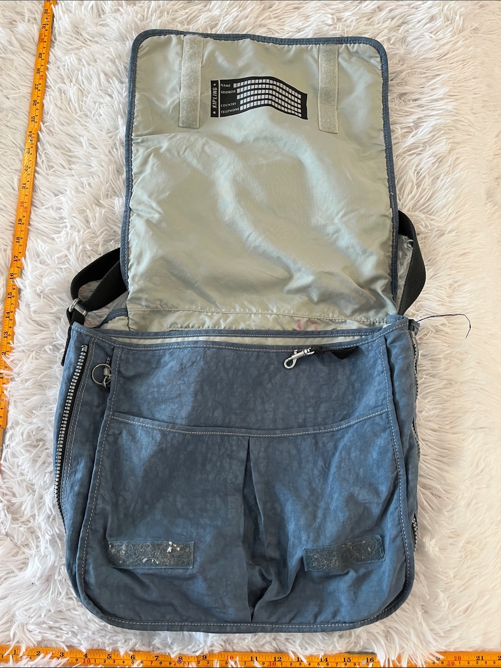 Kipling eleva nylon shoulder bag - Picture 6 of 8